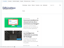 Tablet Screenshot of linformatique.org